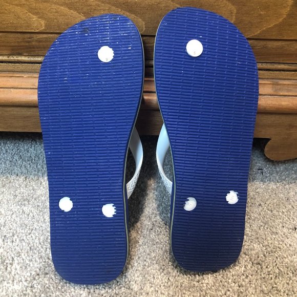 Havaianas Blue and White Flip Flops - Picture 4 of 4